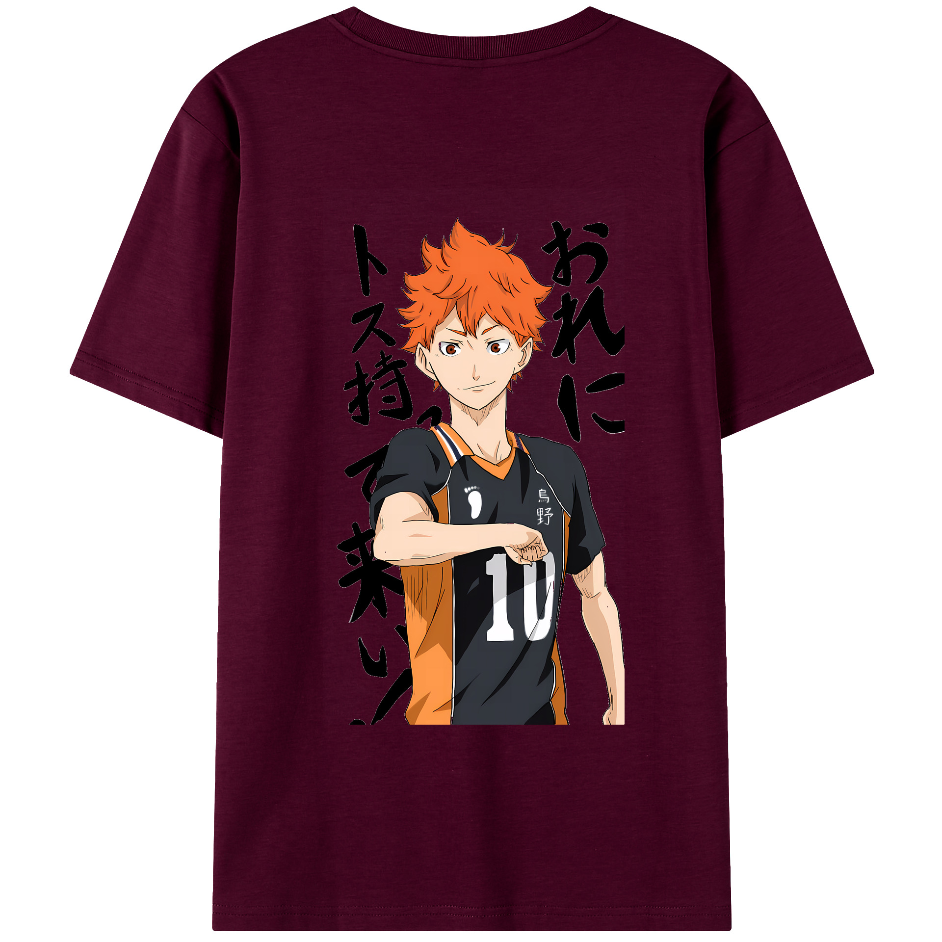 （画像用） ハイキュー!! Haikyu!! レディース半袖Tシャツ(バックプリント)
